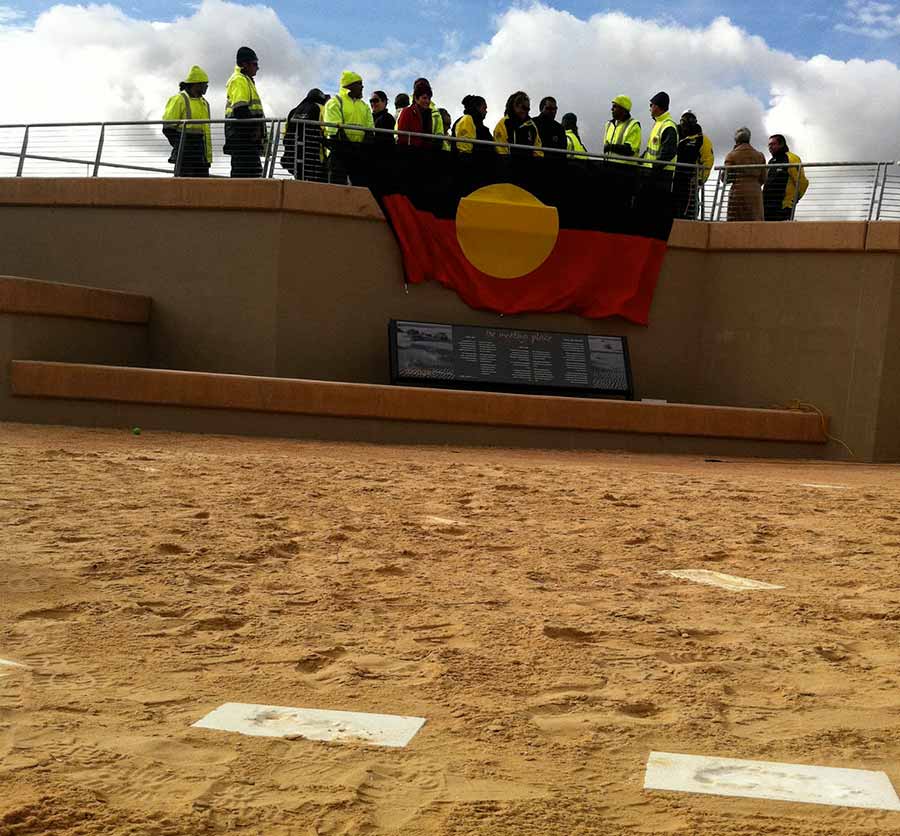 Interpretive planning for the Mungo Meeting Place centred around the involvement of the Aboriginal community